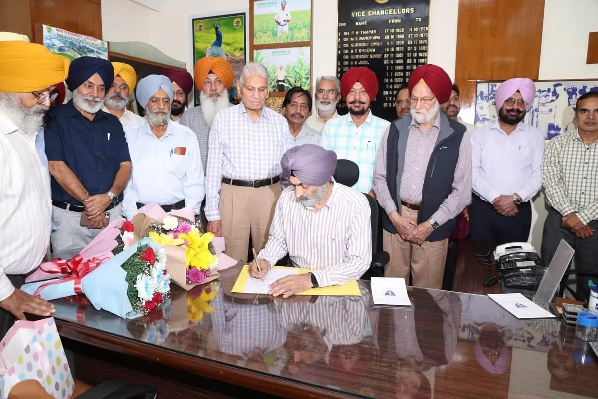Dr Harvinder Singh Dhaliwal Assumes Charge as PAU’s 12th Vice-Chancellor